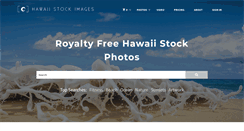 Desktop Screenshot of hawaiistockimages.com